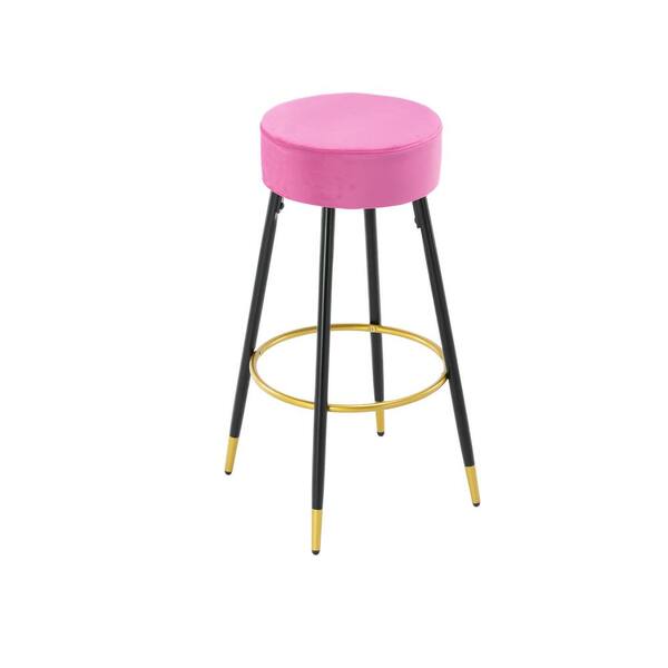 fuchsia bar stools