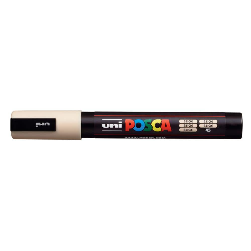 POSCA PC-5M Medium Bullet Paint Marker, Beige 076901 - The Home Depot