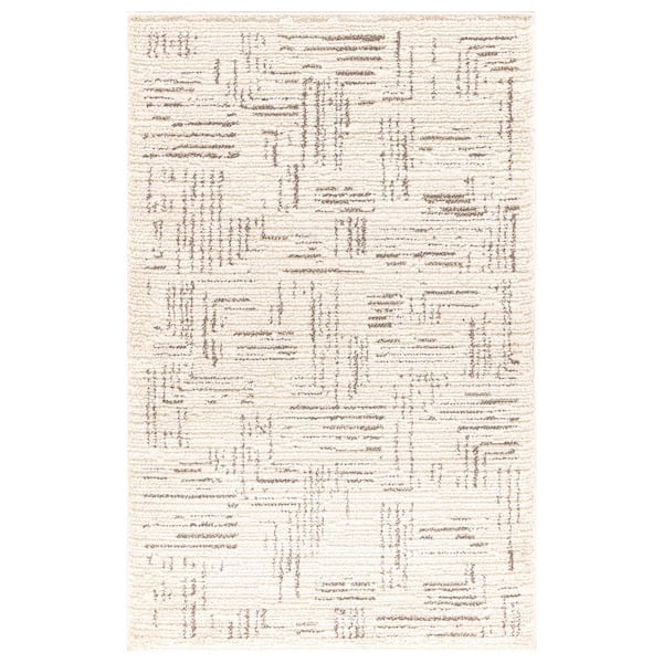 Concord Global Trading Urban Chic Ivory 3 ft. x 4 ft. Contemporary Area Rug