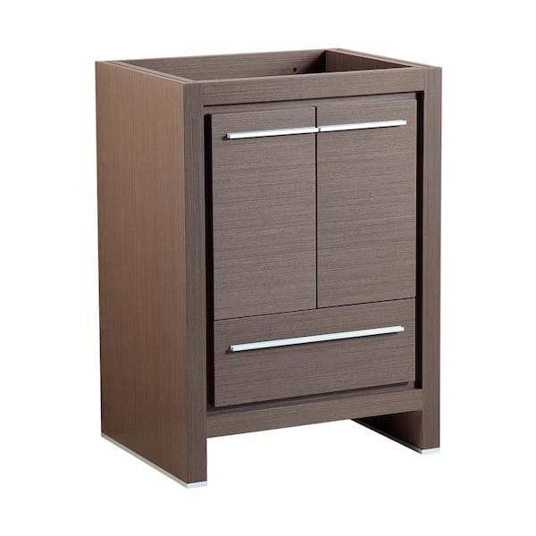 Fresca Allier 24 in. Modern Bathroom Vanity Cabinet in Gray Oak