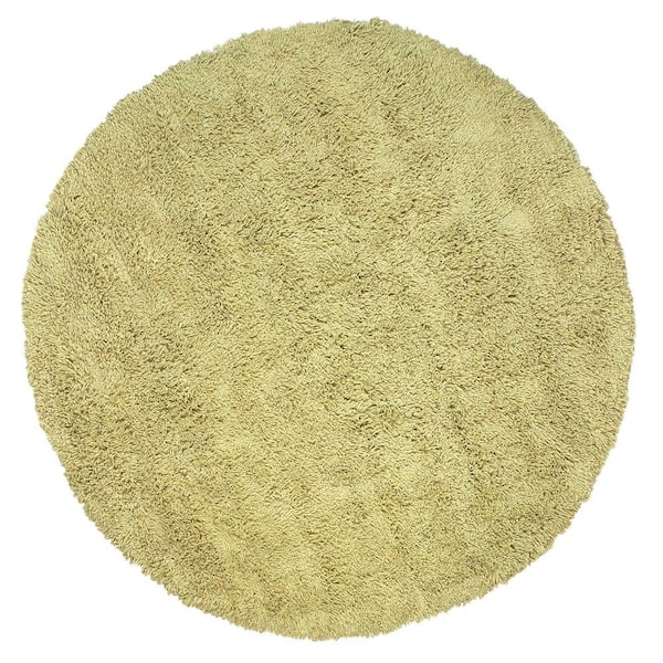 Home Decorators Collection Ultimate Shag Seafoam Green 8 ft. Round Area Rug