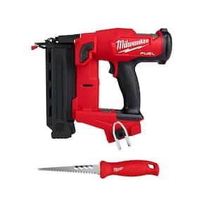 M18 FUEL 18-Volt Lithium-Ion Brushless Cordless Gen II 18-Gauge Brad Nailer (Tool-Only) W/Rasping Jab Saw