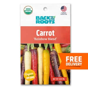 Organic Rainbow Blend Carrot Seed (1-Pack)