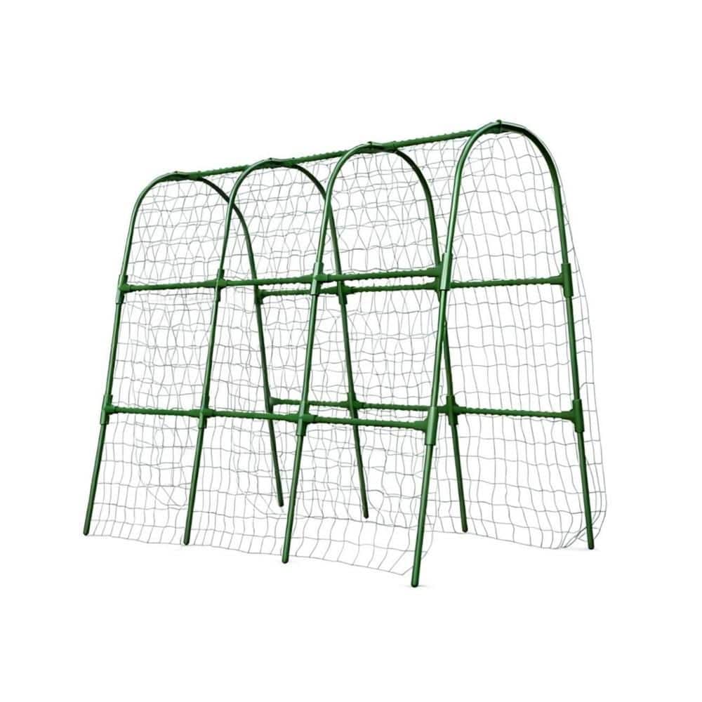 U Shape Metal Garden Arch Cucumber Trellis, Plant Support for Climbing Vine, Outdoor Garden Trellis for Raised Bed price history on PriceWatchPro