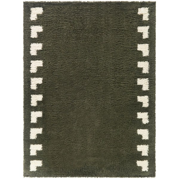 Barbour Green 8 ft. x 10 ft. Area Rug