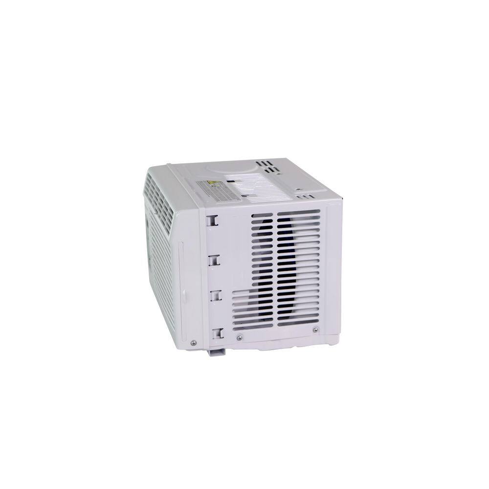 Efficient 5,000 BTU White Window Air Conditioner with Remote Control
