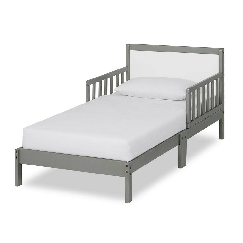 White Dream On Me Brookside Toddler Bed 