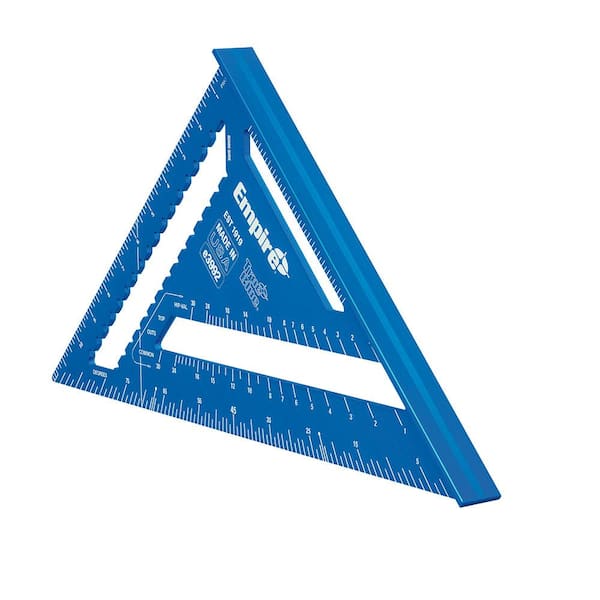 Empire - 12 in. Laser Etched Aluminum Rafter Square