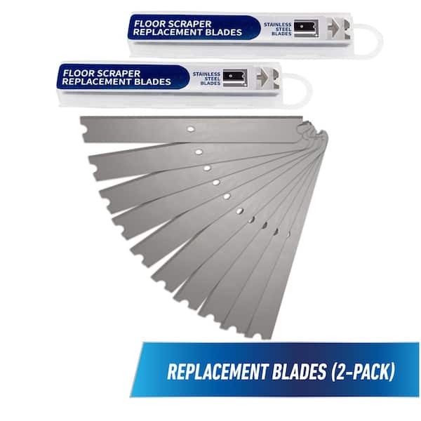 Unger Floor Scraper Blades (10-Count) (2-Pack)