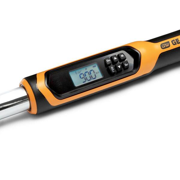 3-100 Nm Adjustable Digital Torque Wrench Spanner Head Electronic Jaw Open  End Torque with Buzzer & LED, Calibrated