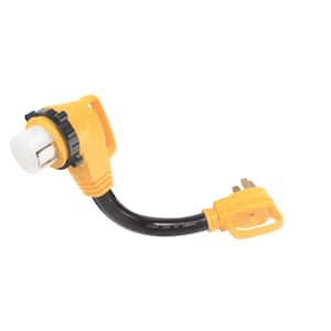 50A Powergrip Locking Electrical Adapter - 90°