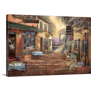 "French Town" by Ruane Manning Canvas Wall Art