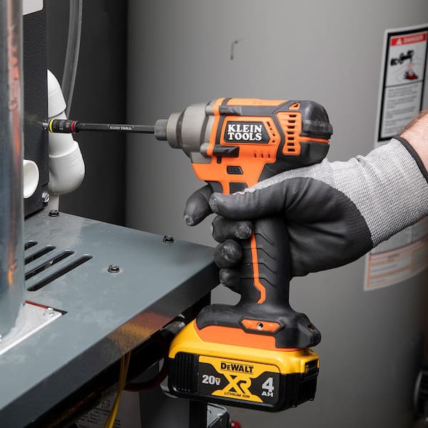 Klein Tools 14-In-1 HVAC Adjustable-Length Screwdriver with Flip