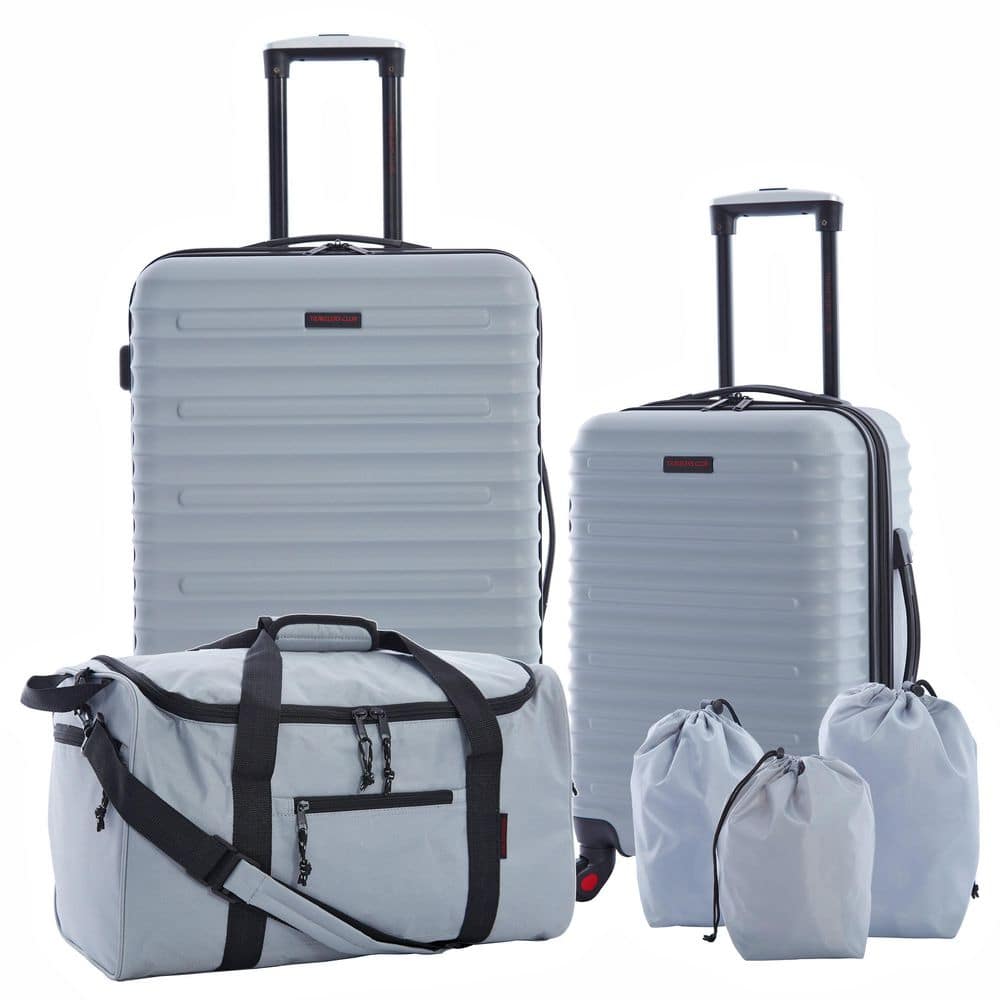 TCL 2-Piece Rolling Hard Side Luggage Collection with 360° 8-Wheel System  and Extra Wide Telescopic Handle (Top) TCP-88302-240 - The Home Depot