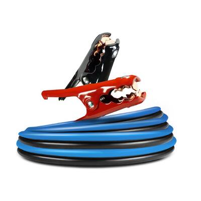 Forney 16 ft. 4-Gauge Twin Cable Heavy Duty Battery Jumper Cables 