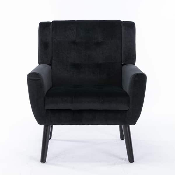 Black and grey discount armchair