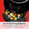 ARIA 7 Qt. Ceramic Family-Size Air Fryer with Accessories and Full Color  Recipe Book FCH-881 - The Home Depot