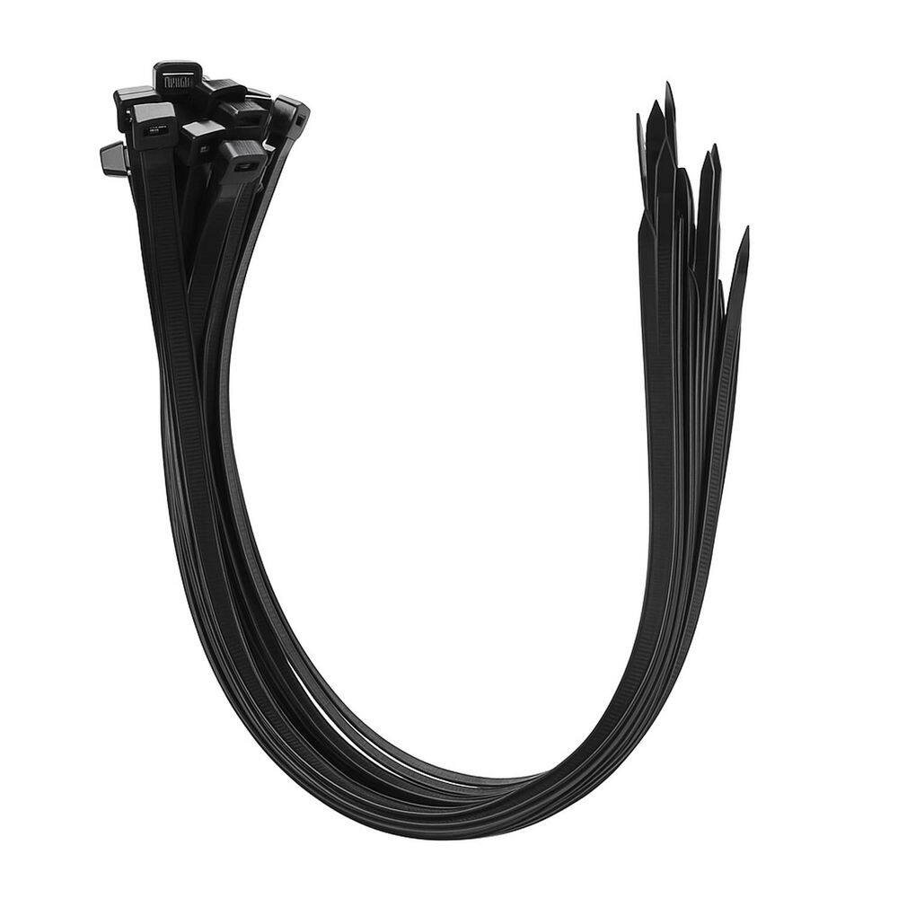 24 in. UV Resistant Nylon Cable Zip Tie Black 100-Pack Heavy Duty 200 lbs. Ultra Strong Plastic Wire Ties price history on PriceWatchPro