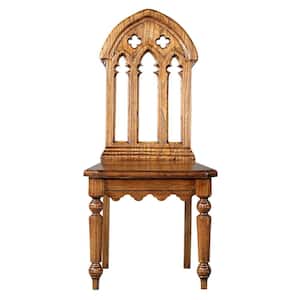 The Abbey Walnut Mahogany Revival Side Chair