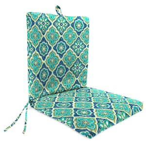 44 in. L x 21 in. W x 3.5 in. T Outdoor Chair Cushion in Adonis Capri