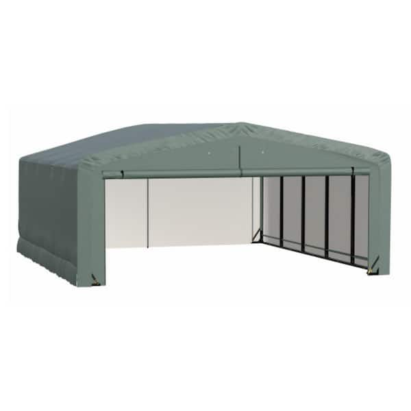 Sheltertube 20 ft. x 23 ft. x 10 ft. Storage Garage in Green