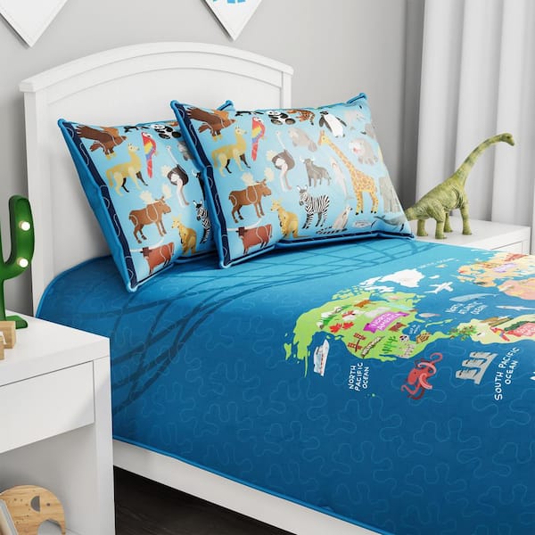 Pillow Shams Piece Comforter Set, Roblox Twin Bedspread