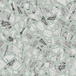 Speckled Terrazzo Mint Julep Peel and Stick Wallpaper (Covers 28 sq. ft.)