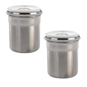 Essentials Stainless Steel Salt and Pepper Shakers Set