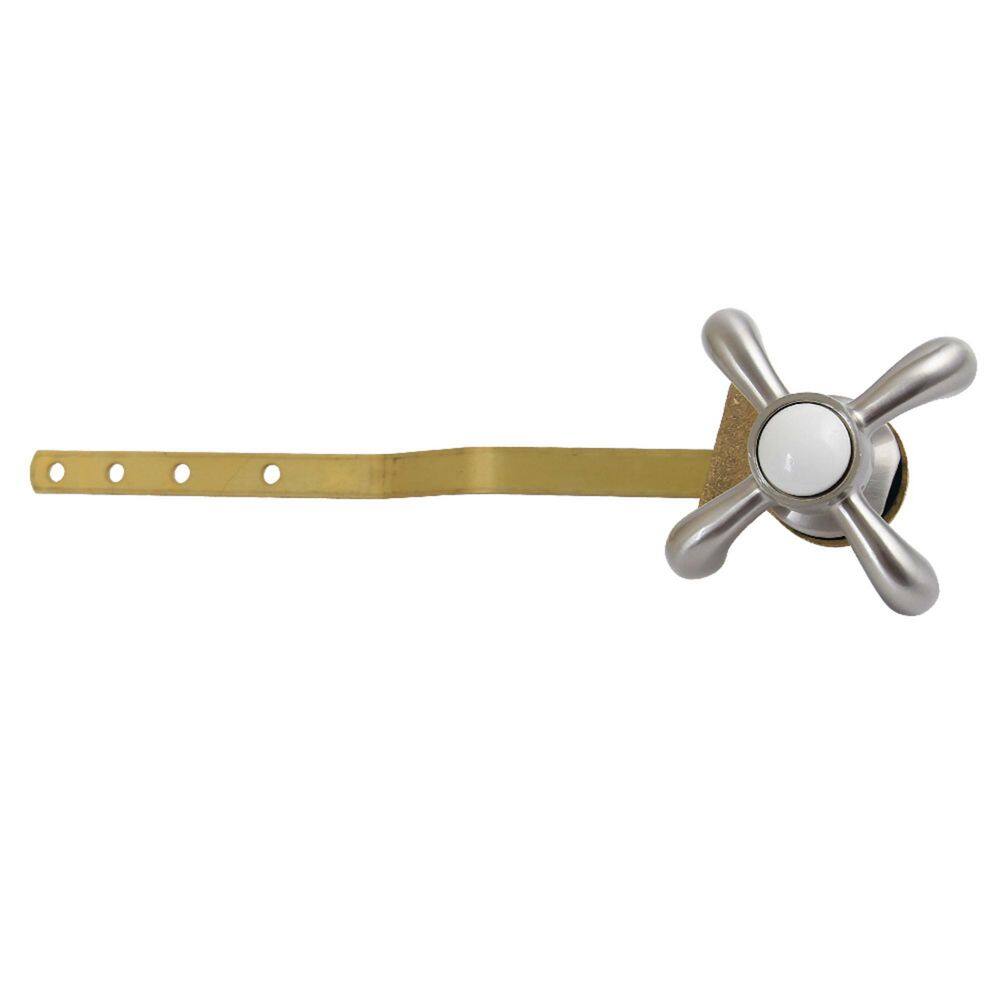 French Country Front Mount Toilet Tank Lever in Brushed Nickel price history on PriceWatchPro