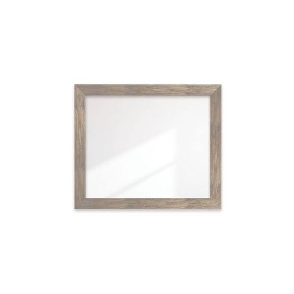BrandtWorks Urban Country Accent Framed Wide Wall Mirror 34 in. W x 40 in. H
