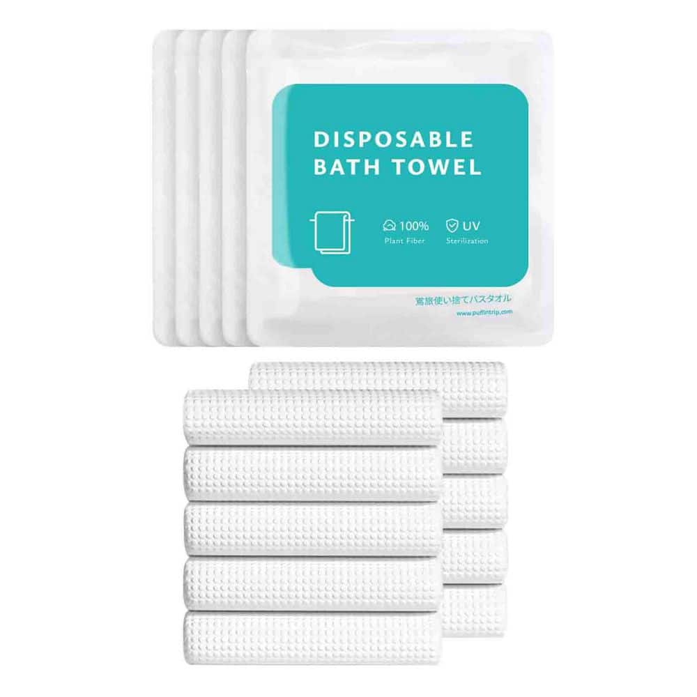 Disposable Bath Towel 10 Pack Thicken Large Portable Eco-Friendly Soft Camping Spa Sauna Hotel Travel Pet Towels 55X27.5 price history on PriceWatchPro