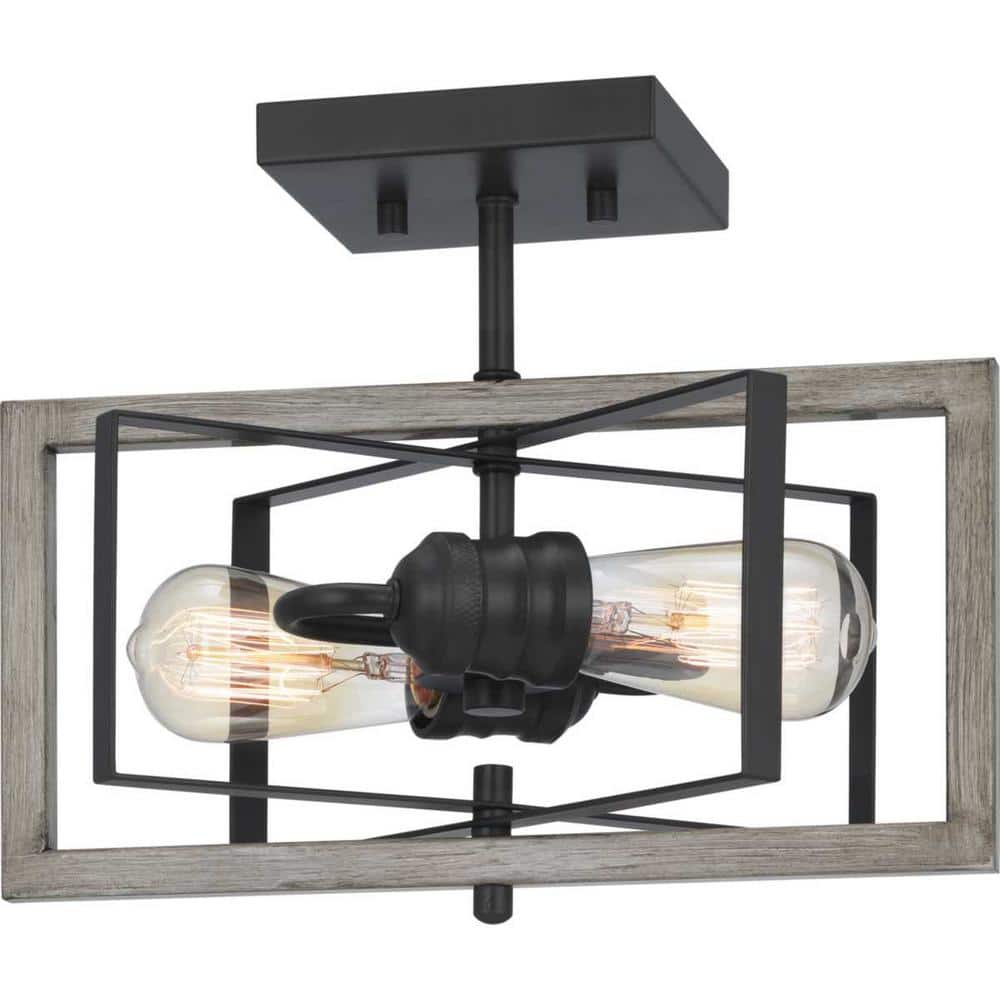 LED LC Wrap Collection 39-Watt White Integrated LED Flushmount LED LC Wrap Collection 39-Watt White Integrated LED Flushmount