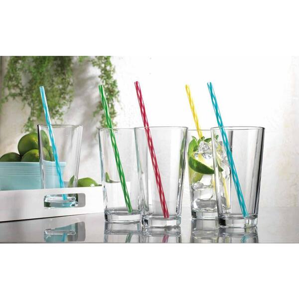 16 oz clear plastic double wall tumblers with glitter accents Clear 24oz Double Wall Insulated Acrylic Plastic Cup