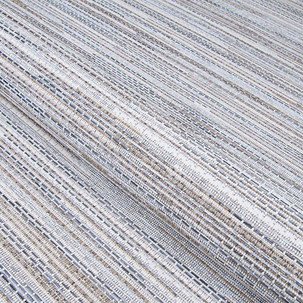 Monte Carlo Taupe-Champagne Flat Woven Indoor/Outdoor Rug