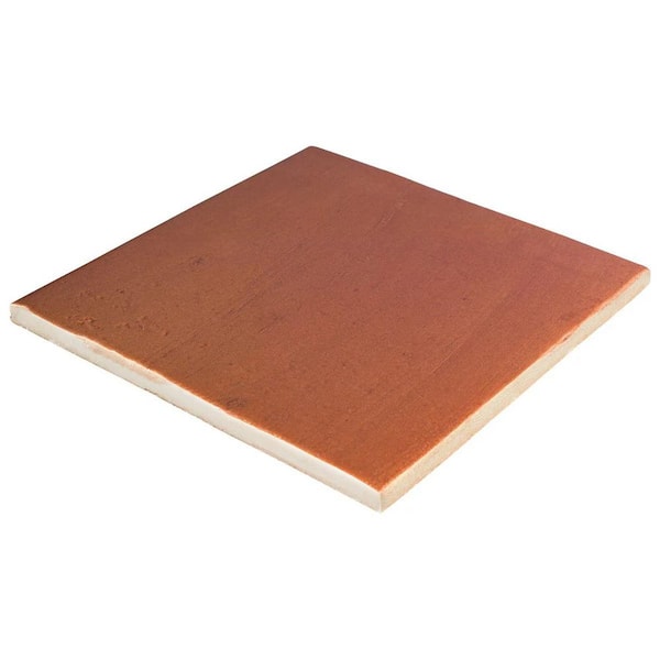 Sienna Terracotta Canyon 8.85 in. x 0.43 in. Matte Porcelain Floor and Wall Tile Sample