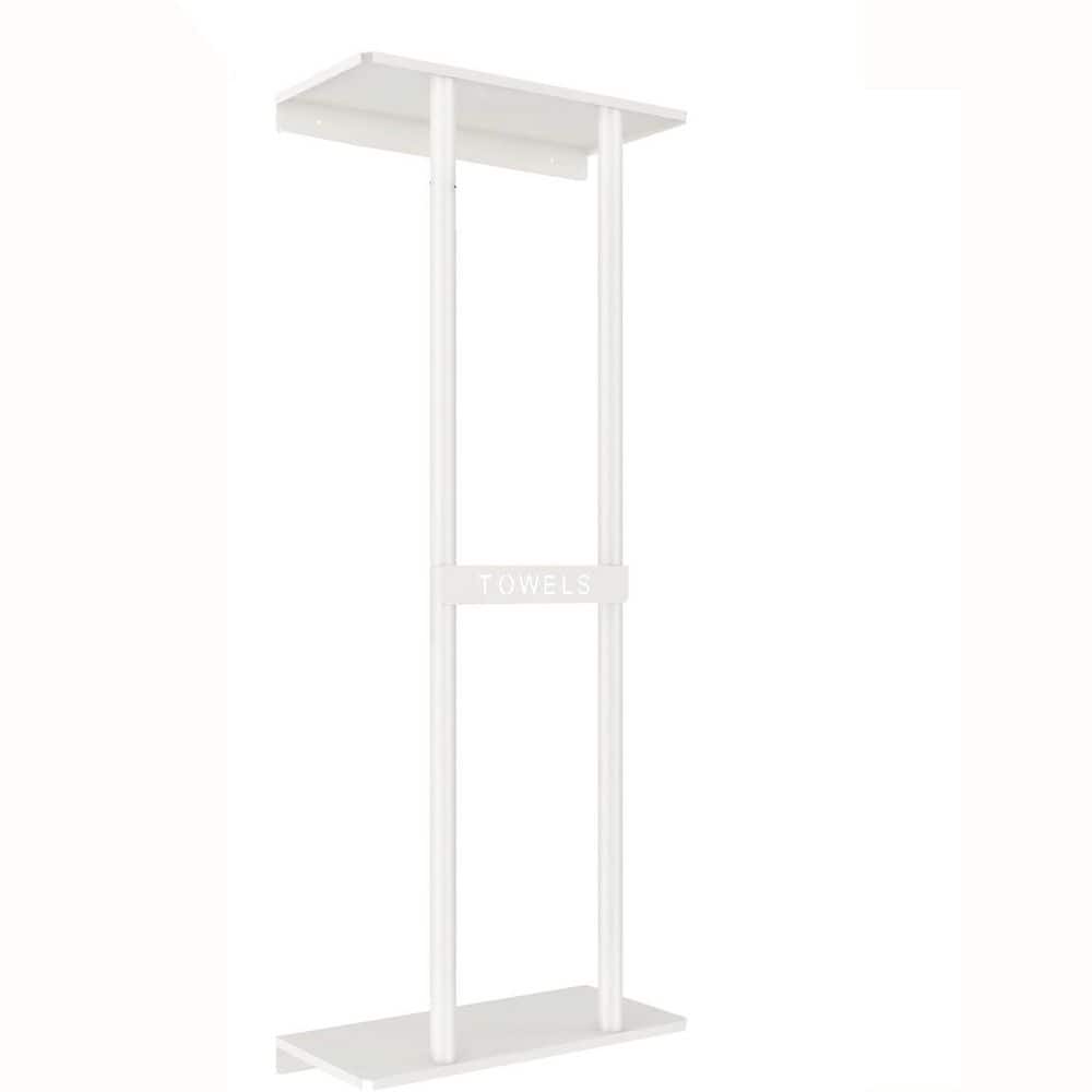 30 in. Single Bathroom Towel Rack for Rolled Towels Wall Mounted with Metal
