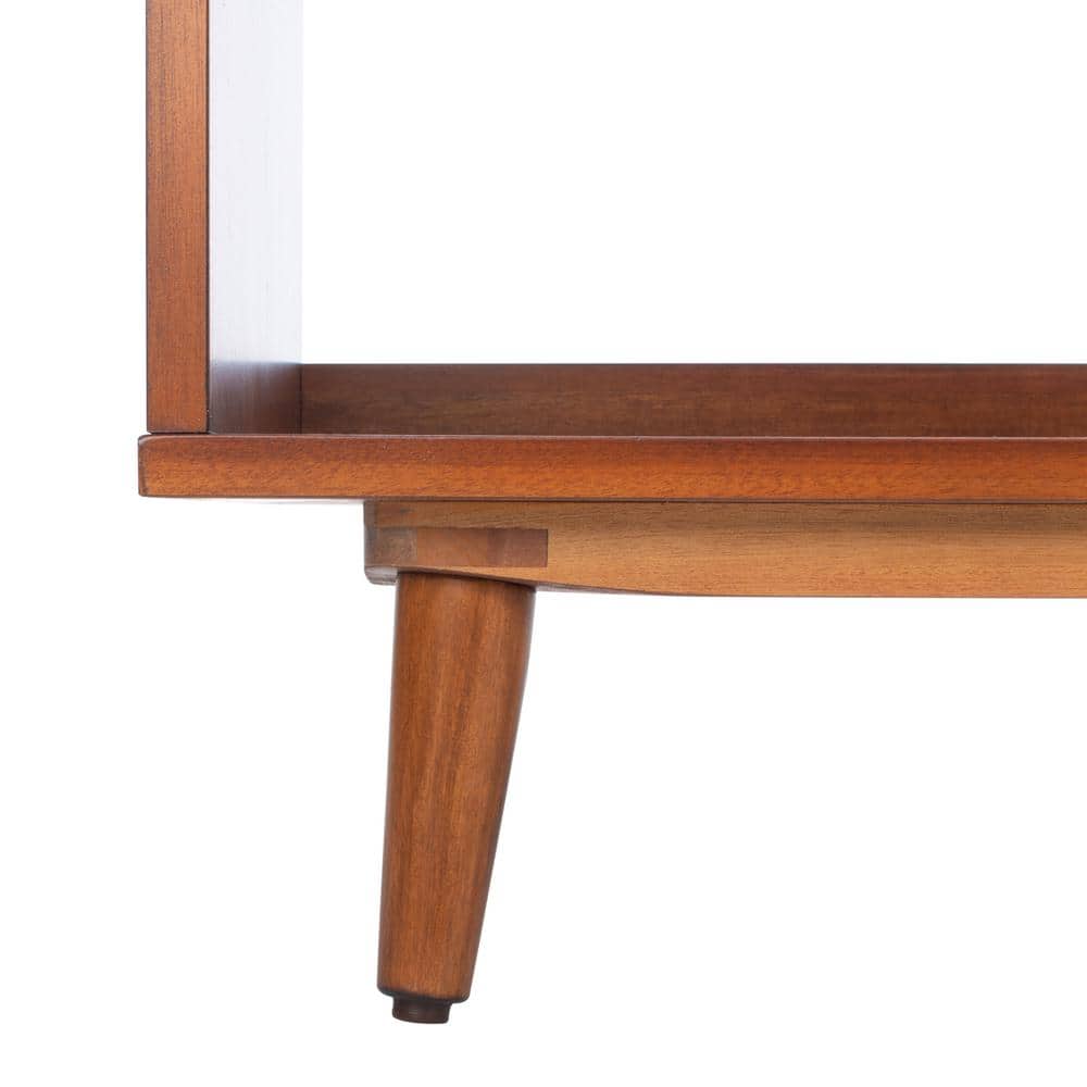 Cricket Retro Chic Open Shelf Mahogany Media Stand - Natural Acacia