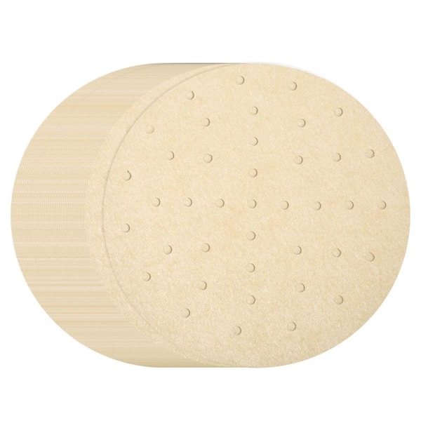 Round Perforated Parchment Liners 200-Count, 10-Inch for Air Fryer and Bamboo Steamer, Non-Stick 200pcs