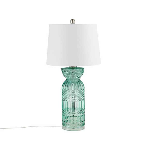 510 Design Luxuria 28.25 in. Blue Casual Table Lamp