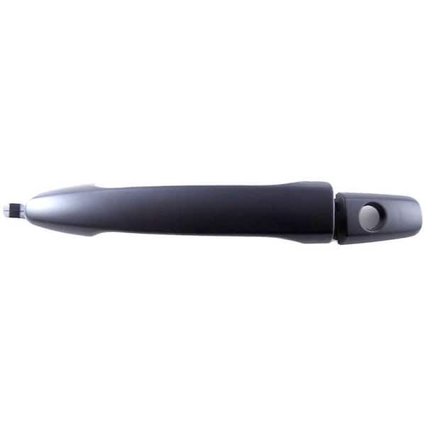 Unbranded Exterior Door Handle Front Left Smooth Black Without Smart Entry System
