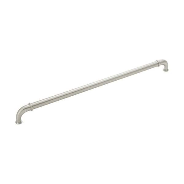 HICKORY HARDWARE Cottage 24 in. Center-to-Center Stainless Steel Appliance Pull