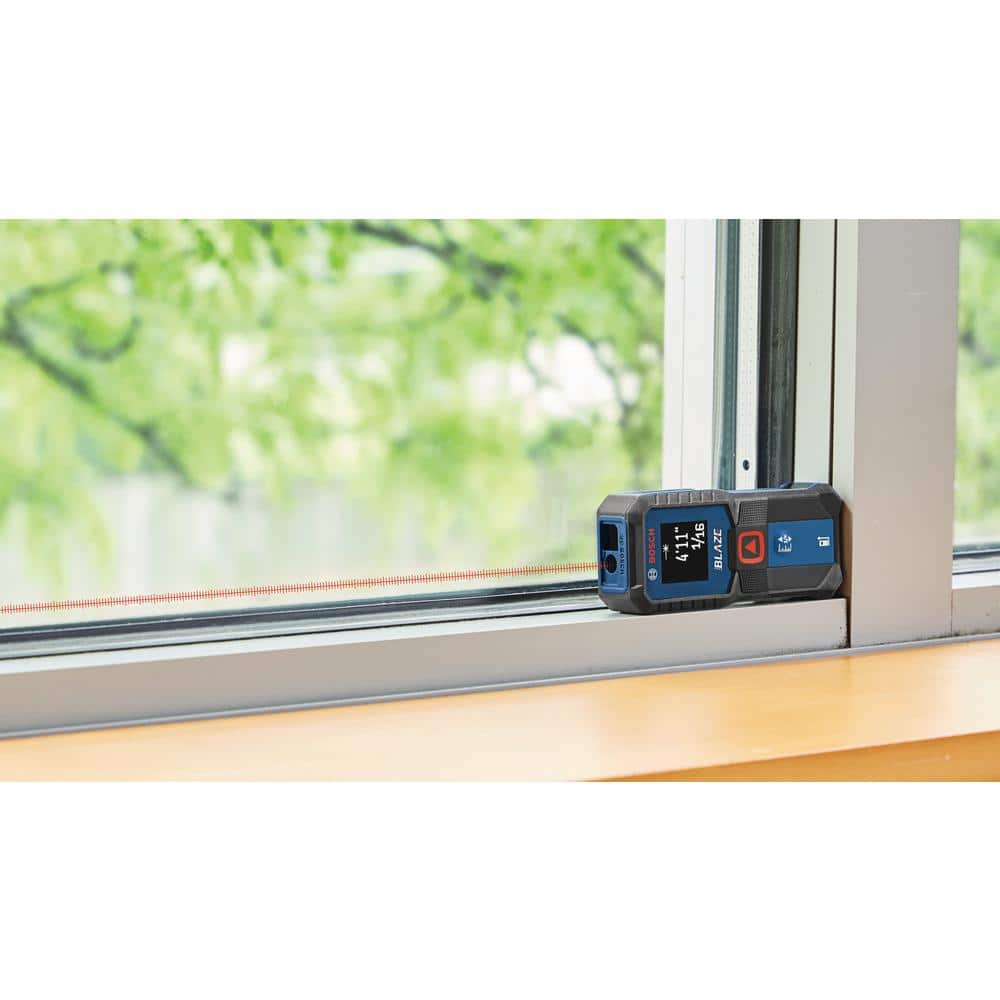 Blaze 100 Ft Black and Blue Digital Laser Measure