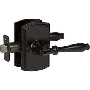 Italian Collection Sorado Black Bed/Bath Door Handle