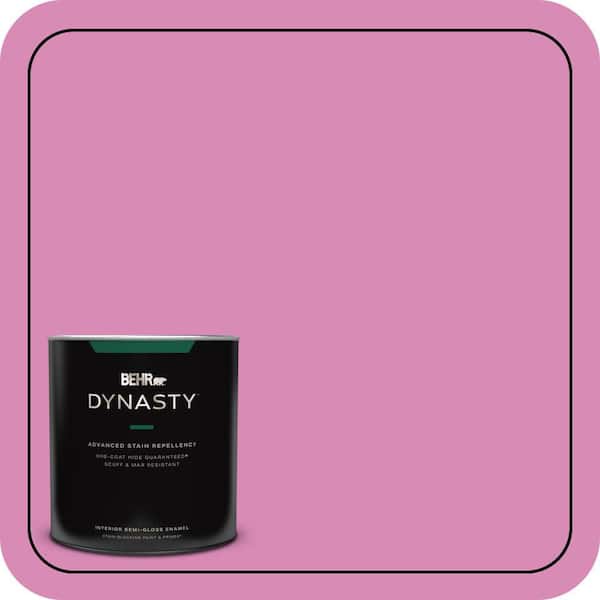 BEHR DYNASTY 1 qt. #P120-3 High Maintenance Semi-Gloss Enamel Interior Stain-Blocking Paint and Primer