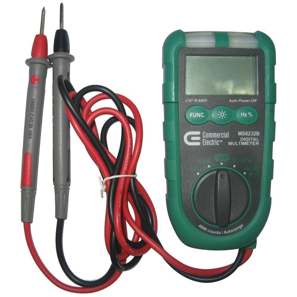 Building Multimeter Commercial Electric Tools/Auto-ranging Digital Multimeter MS8232B - The ...