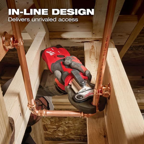 Milwaukee M12 12-Volt Lithium-Ion FORCE LOGIC Press Tool Kit w