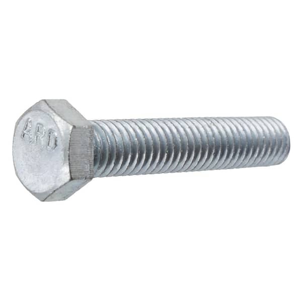 Crown Bolt 3/8 in.-16 tpi x 1-1/2 in. Zinc-Plated Hex Bolt