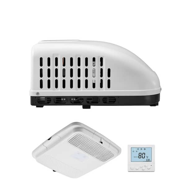 13500 BTU RV Air Conditioner, Non-Ducted Rooftop AC Unit, 65 dB Quiet Design, Includes Air Distribution Box, 2025 update