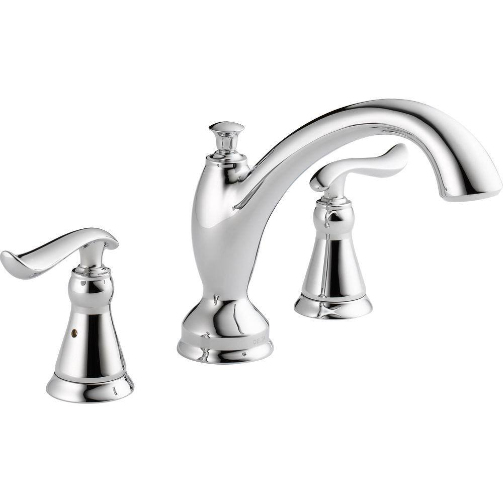 Delta RP70635 Linden Roman Tub Two Lever Handle Kit In Chrome - Genuine Replacement Part