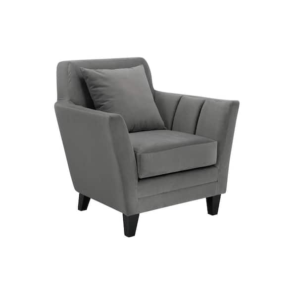 Unbranded Berkley Pewter High Arm Accent Chair